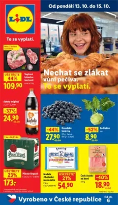 Náhled Lidl leták platný od 13.10.2025