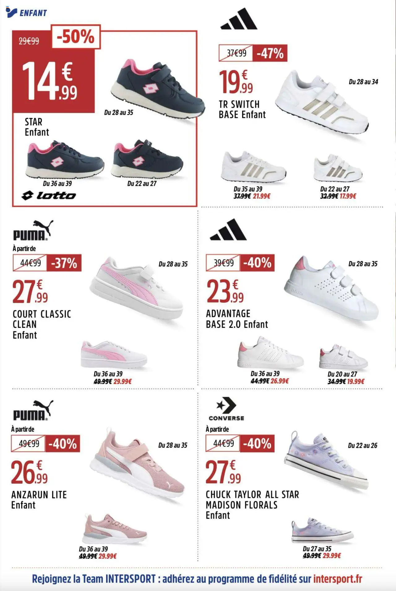 Intersport catalogue les promos de la rentrée - page 6 - valable à partir du 15/07/2025