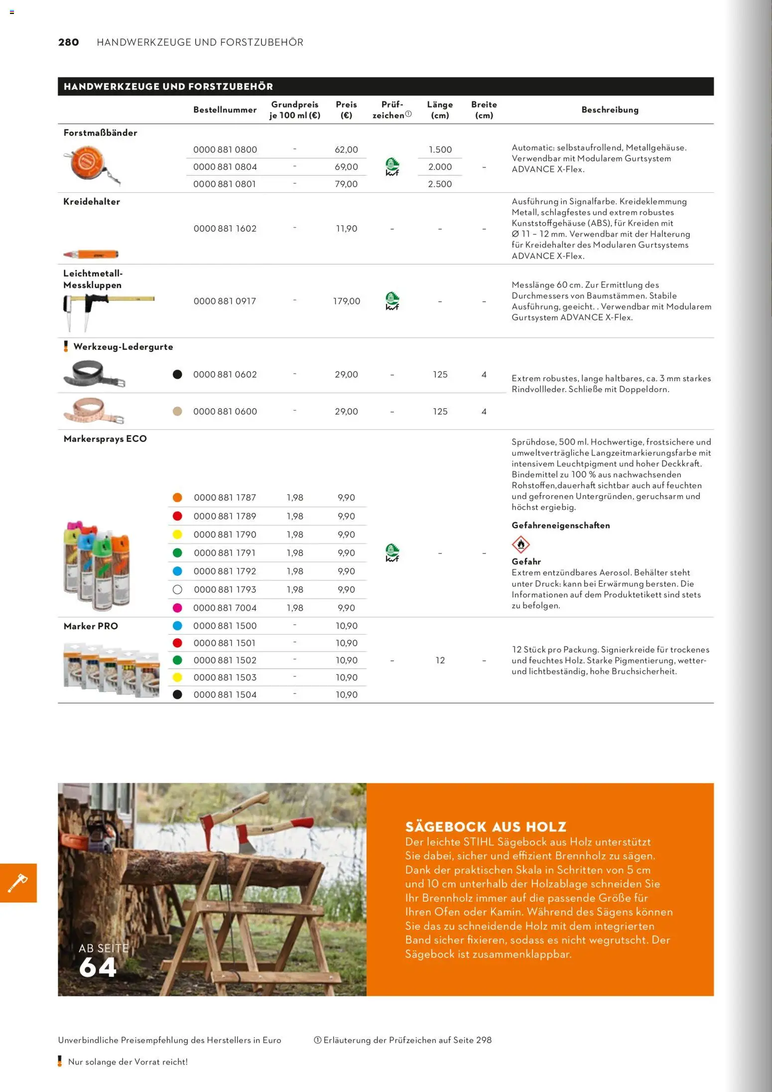 STIHL Katalog - Seite 280 - gültig ab 01.01.2026