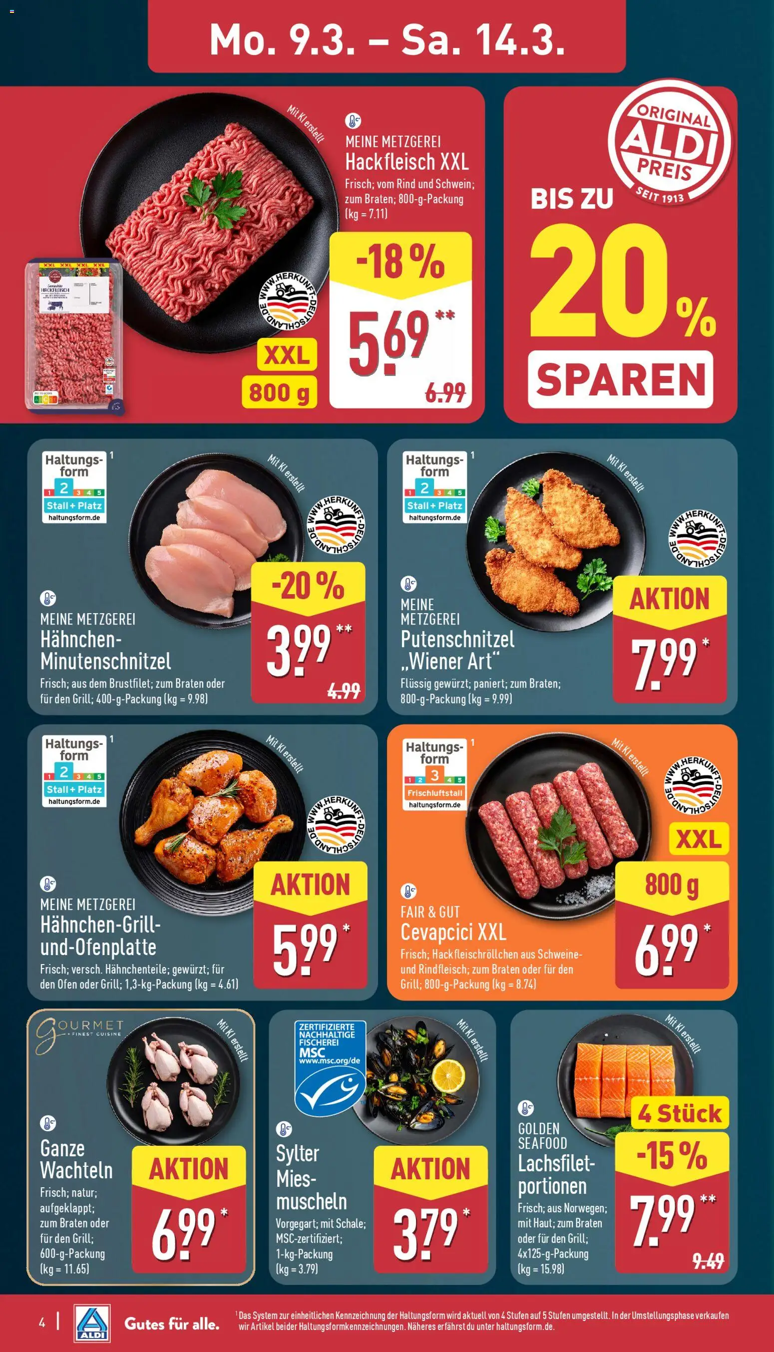 Aldi Prospekt 	 - Seite 4 - gültig ab 09.03.2026