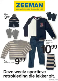 Zeeman folder geldig vanaf 06/09/2025