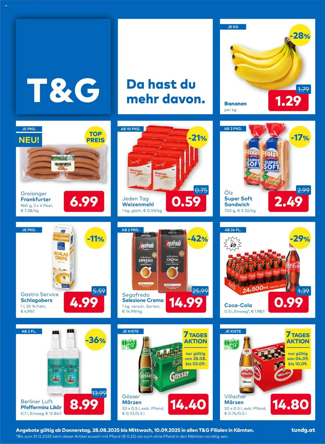 T&G Kärnten - Seite 1- gültig ab 28.08.2025