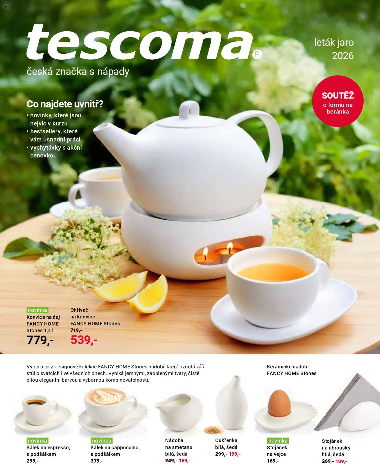 TESCOMA leták - Jaro 2026 - strana 1- platný od 03.03.2026