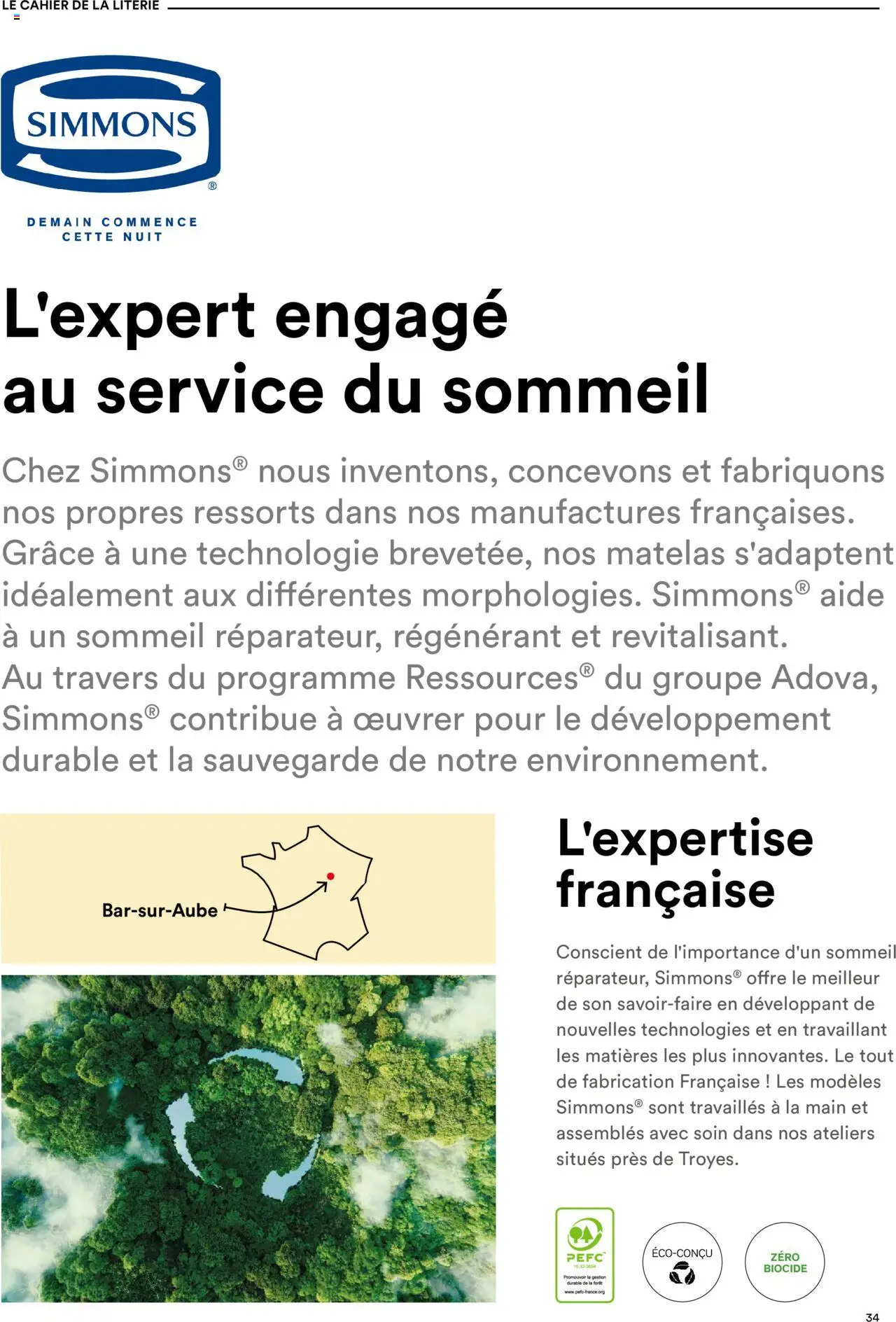 But Guide Literie 2025 - page 34 - valable à partir du 02/06/2025