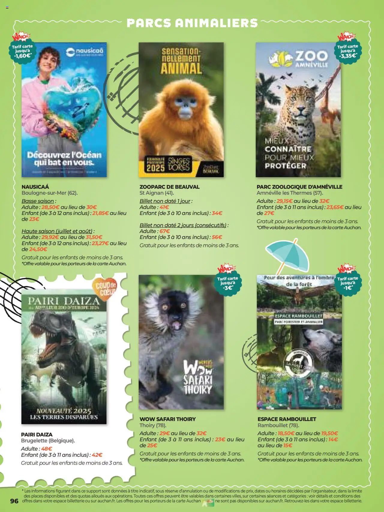 Auchan Une sélection pour voyager partout - page 96 - valable à partir du 25/06/2025