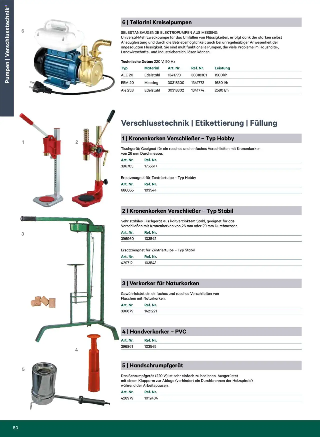 Lagerhaus Katalog Most & Saft - Seite 50- gültig ab 25.06.2025