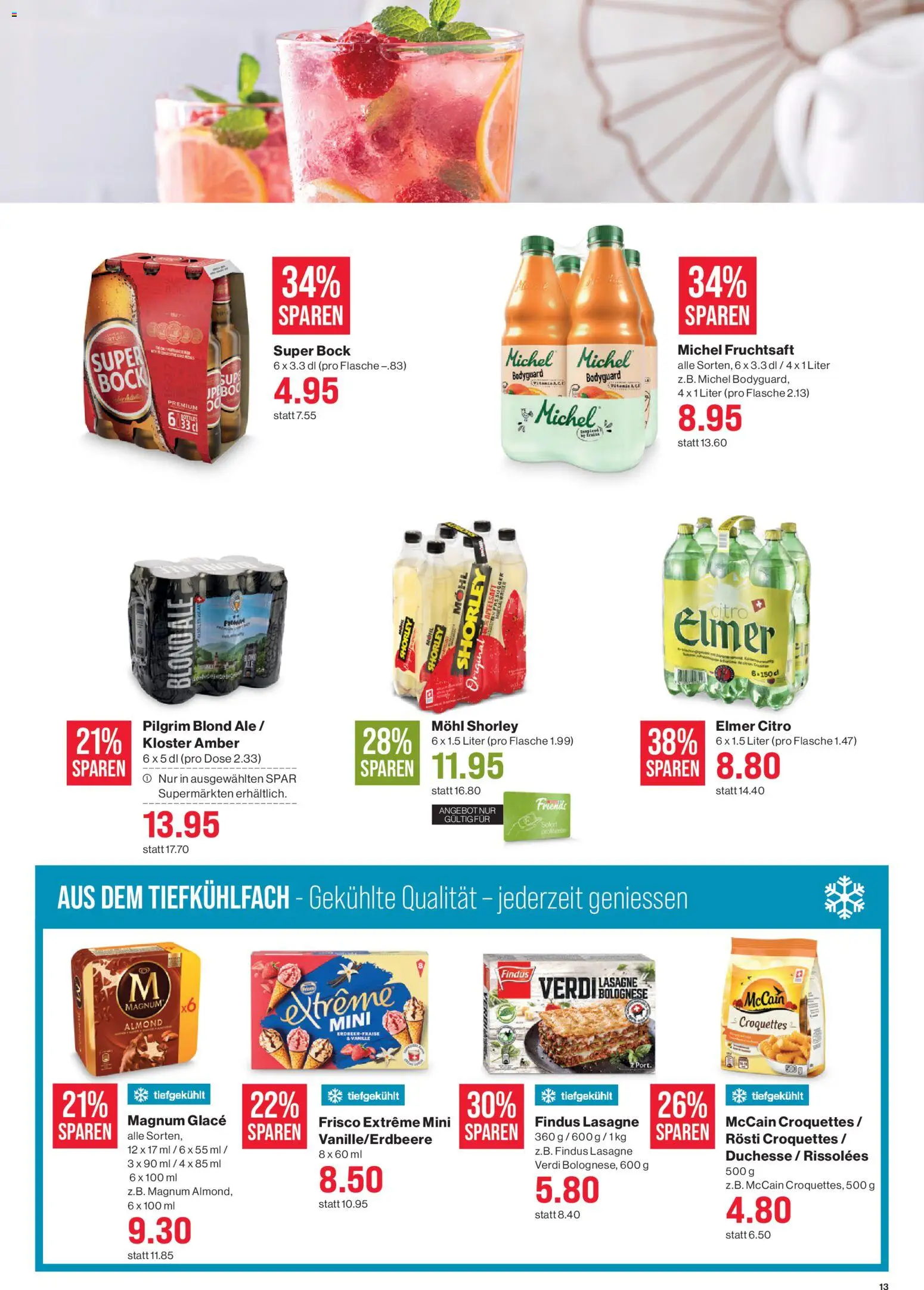SPAR aktionen - page 13- valid from 26.03.2026