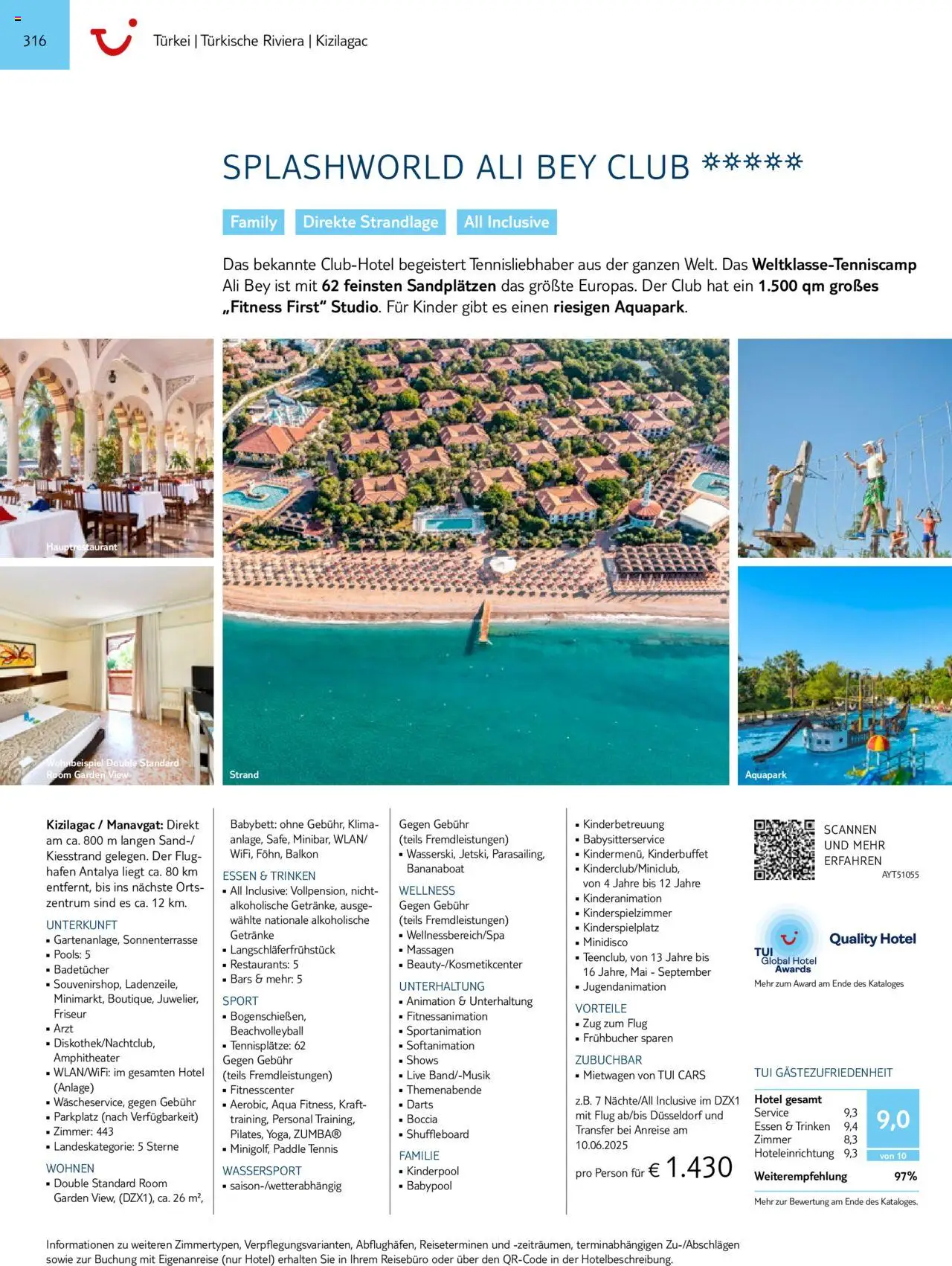 TUI  Südeuropa & Nordafrika 2025/26 - Seite 316 - gültig ab 01.01.2025