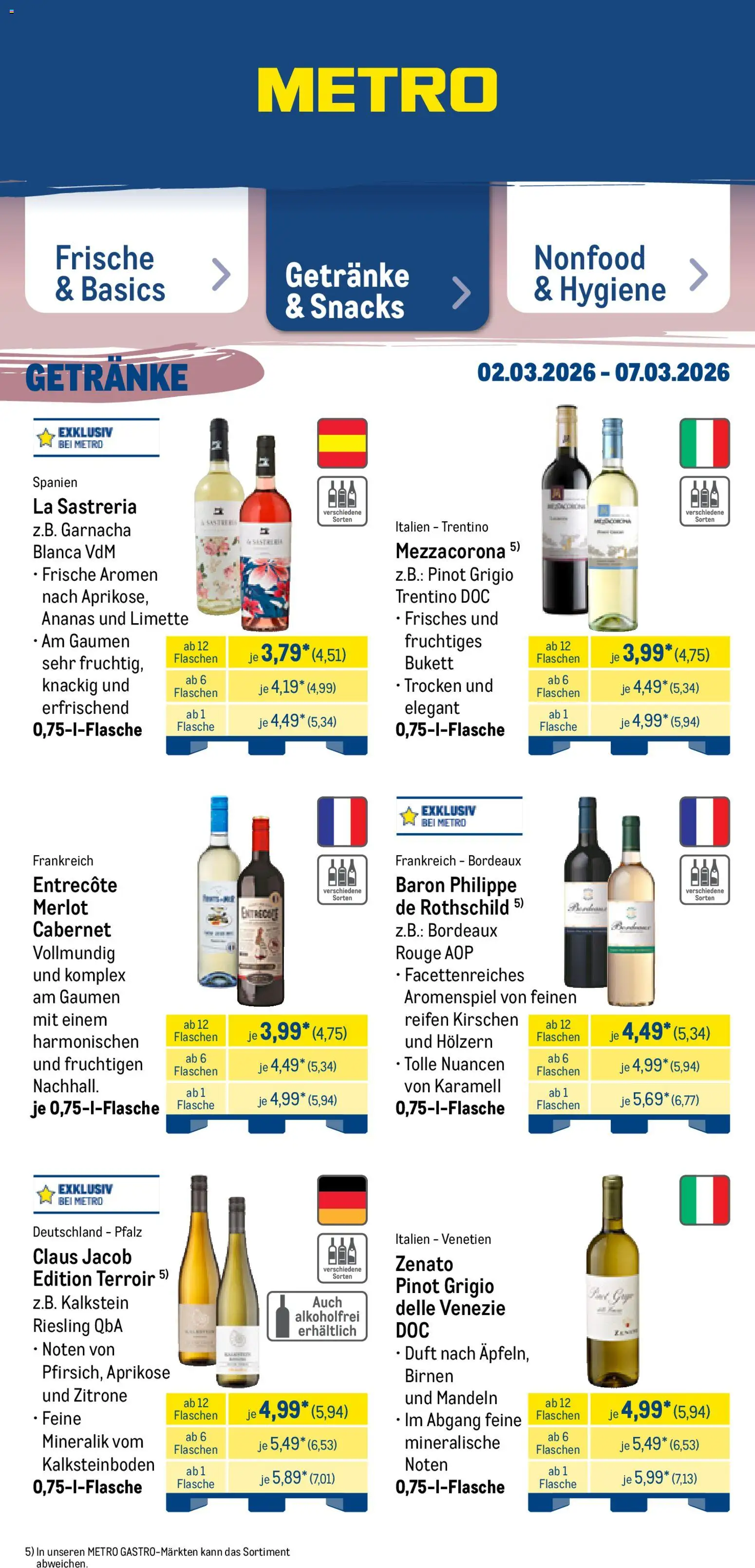 Metro Prospekt 	 - Seite 36 - gültig ab 02.03.2026