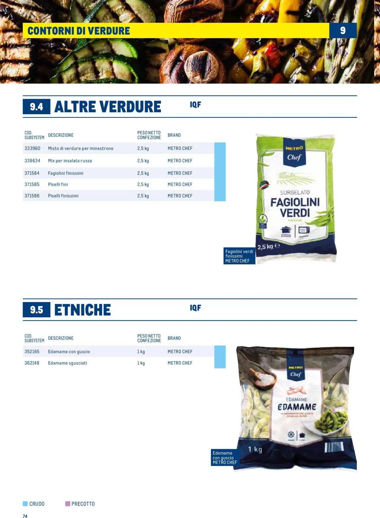 Metro Surgelati 2025 catalogo - pagina 74 - valido dal 30/06/2025