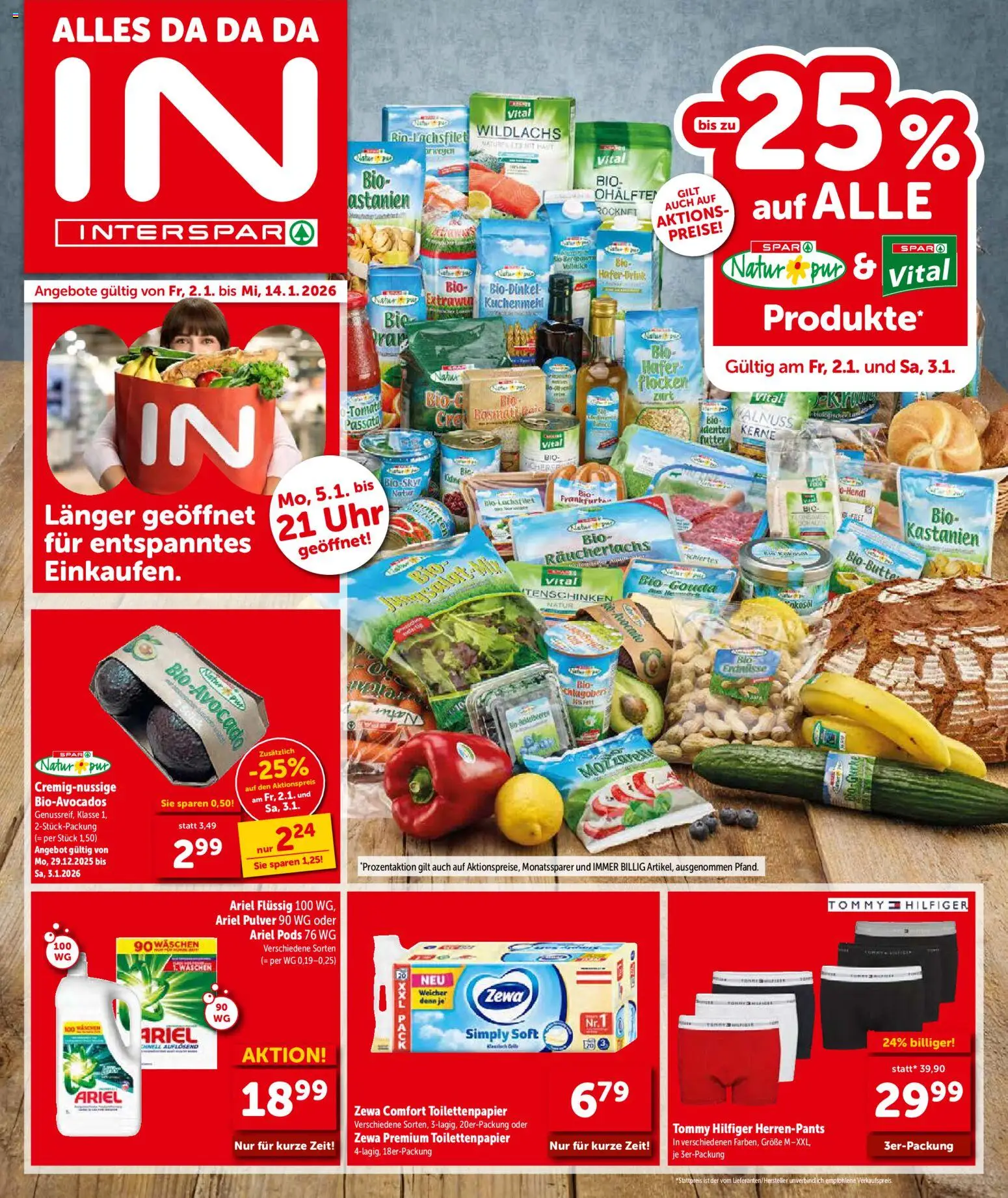 Interspar Flugblatt - Seite 1- gültig ab 02.01.2026