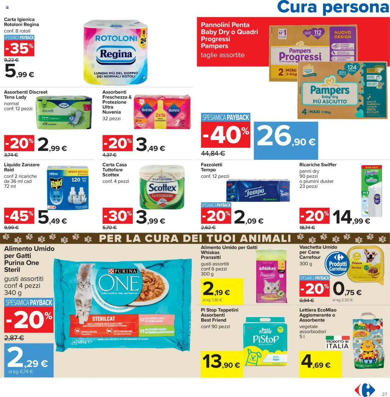 Volantino Carrefour	 - pagina 27 - valido dal 10/07/2025