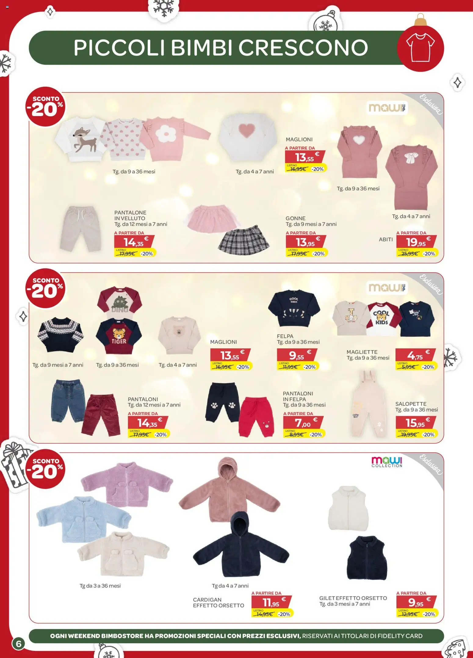Bimbo store Maglie e Tricase catalogo - pagina 6 - valido dal 04/12/2025