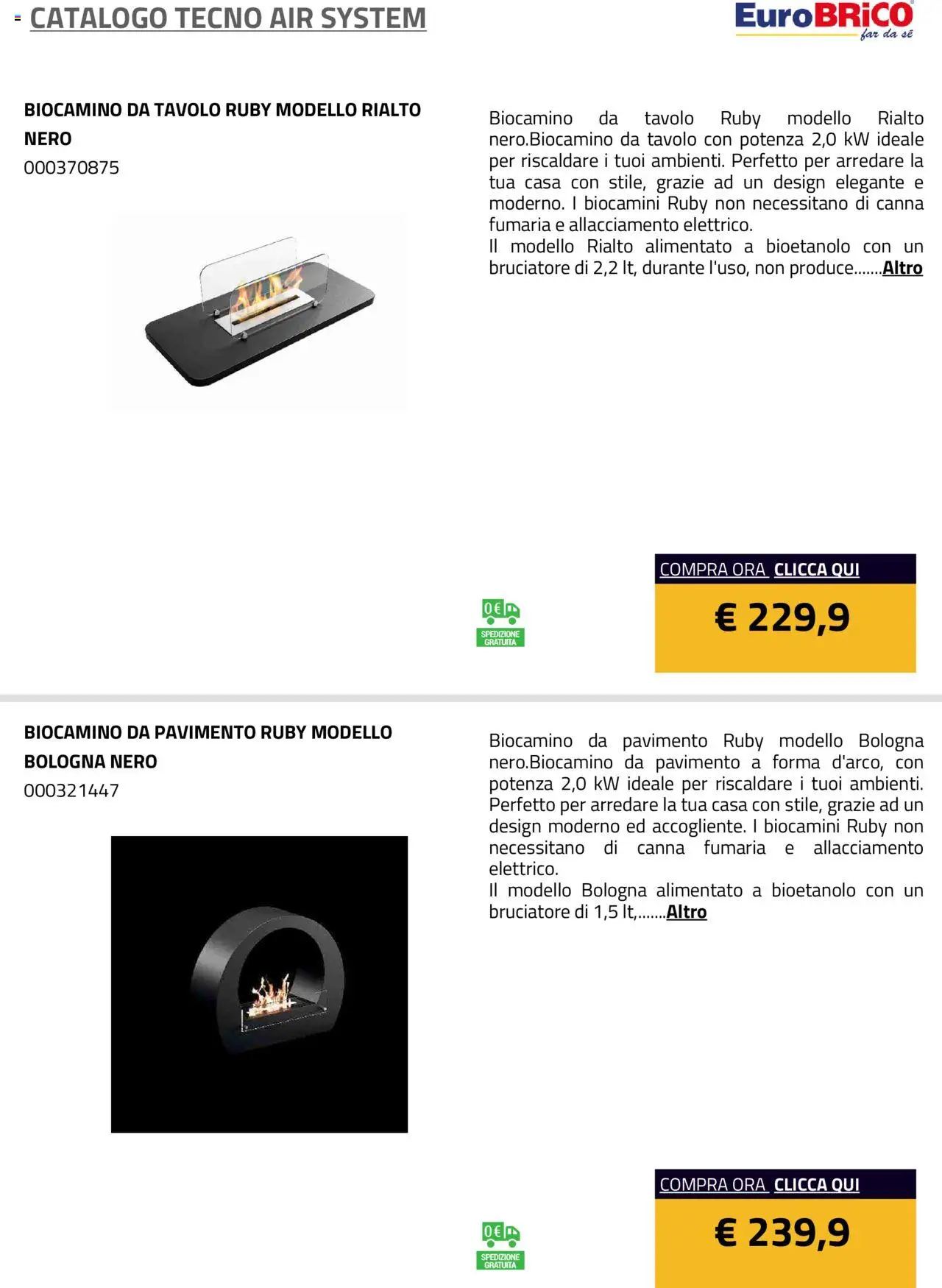 Eurobrico Tecno Air System catalogo - pagina 13 - valido dal 23/07/2025