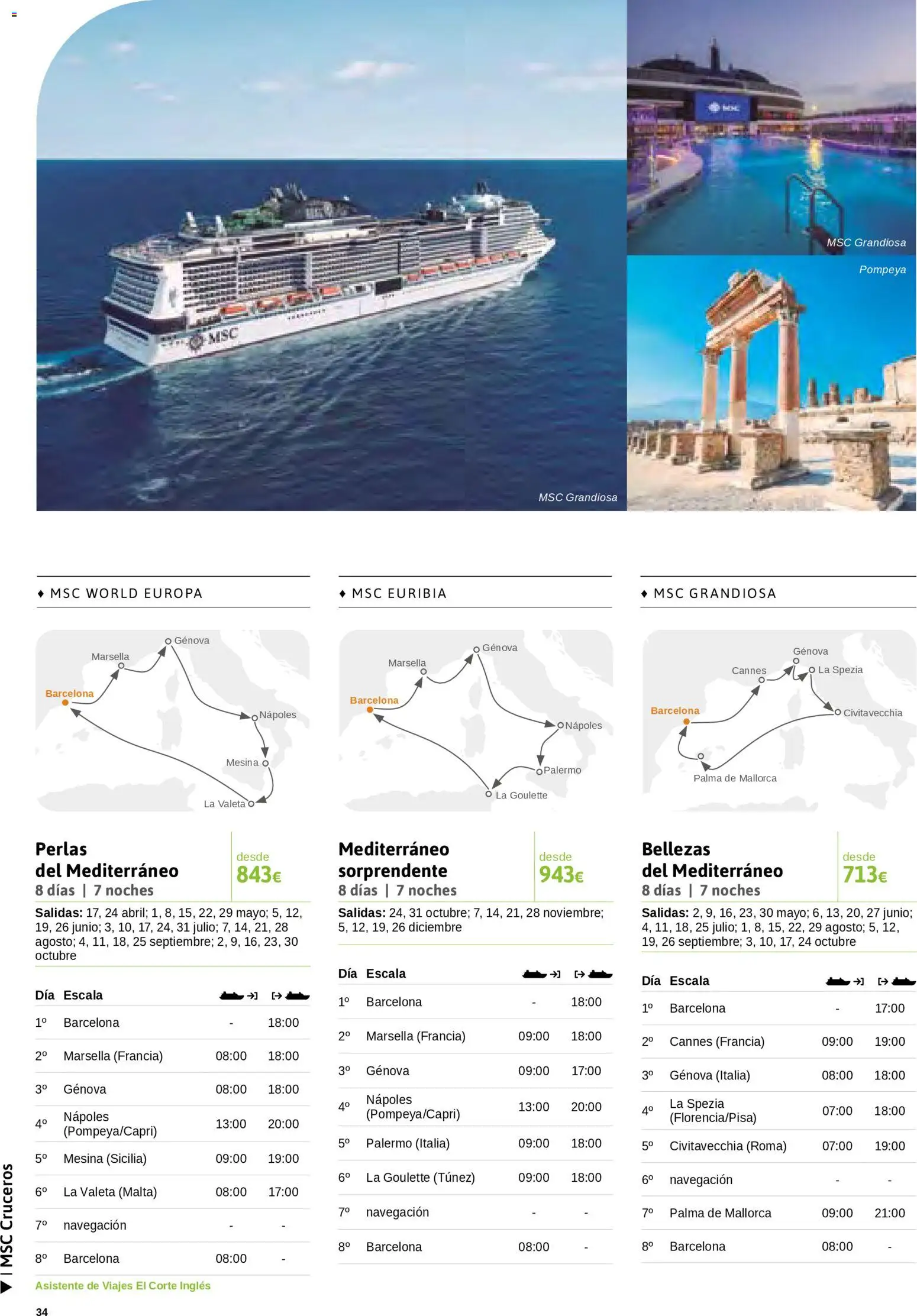 Viajes El Corte Inglés Cruceros marítimos - Página de 35 - Válido desde 01/01/2026