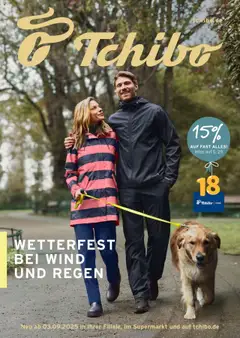 Vorschau Prospekt Tchibo Wetterfest bei Wind und Regen gültig ab 03.09.2025