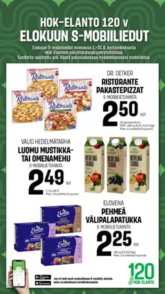 Esikatselu S-market - Elokuun  S-mobiiliedut voimassa alkaen 01/08/2025