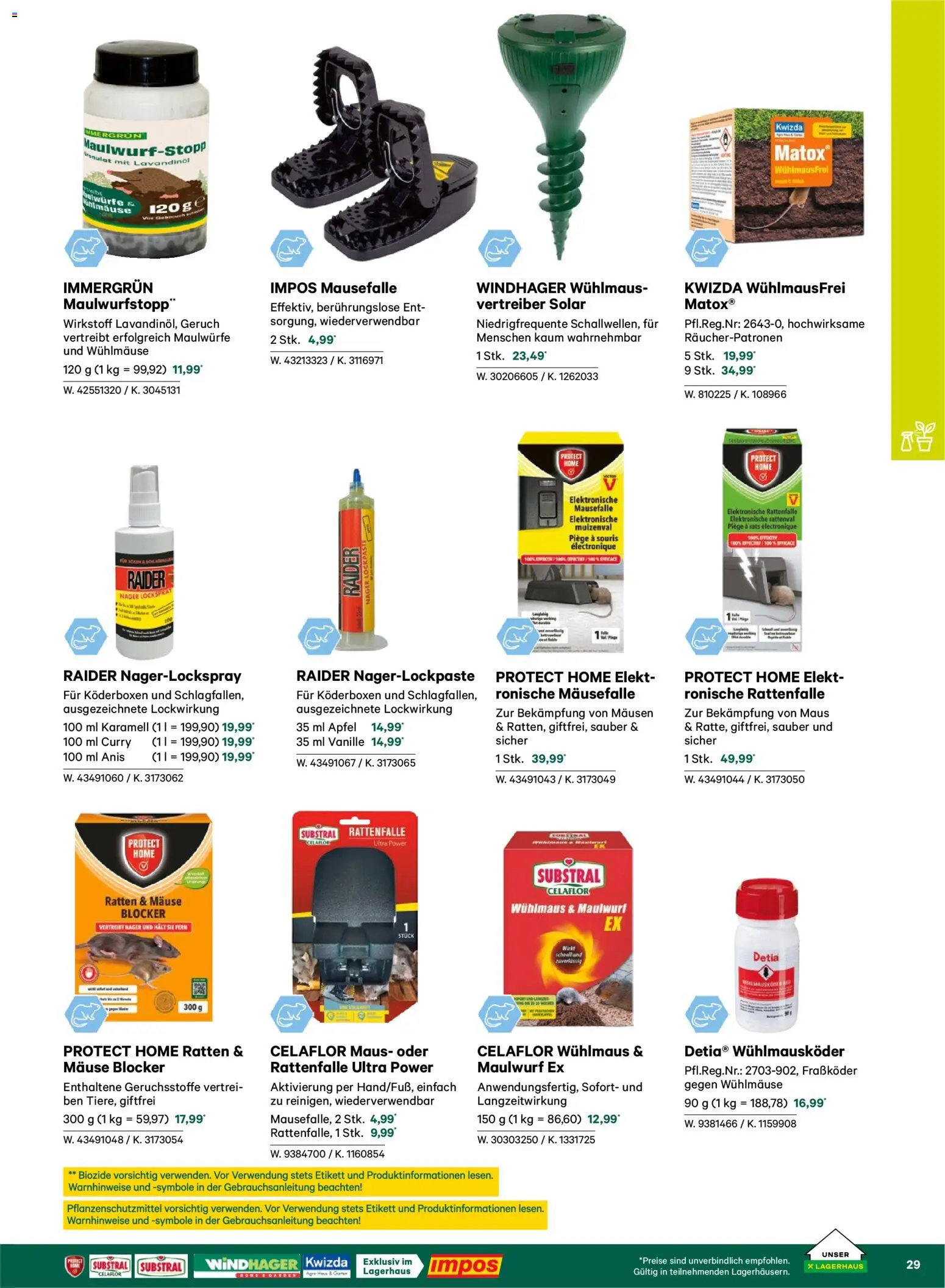 Lagerhaus  Garten und Freizeit Katalog 2026 - page 29- valid from 22.02.2026