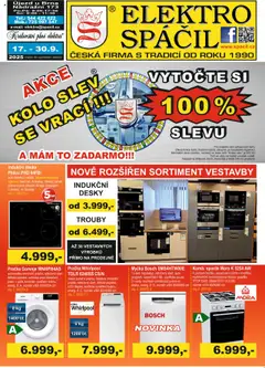 Náhled Elektro Spáčil leták platný od 17.09.2025
