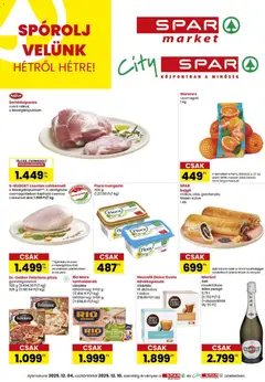 Előnézet Spar - City Spar szórólap érvényes 2025.12.04.-tól