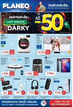 Náhled Planeo Elektro leták - Dárky platný od 12.12.2025