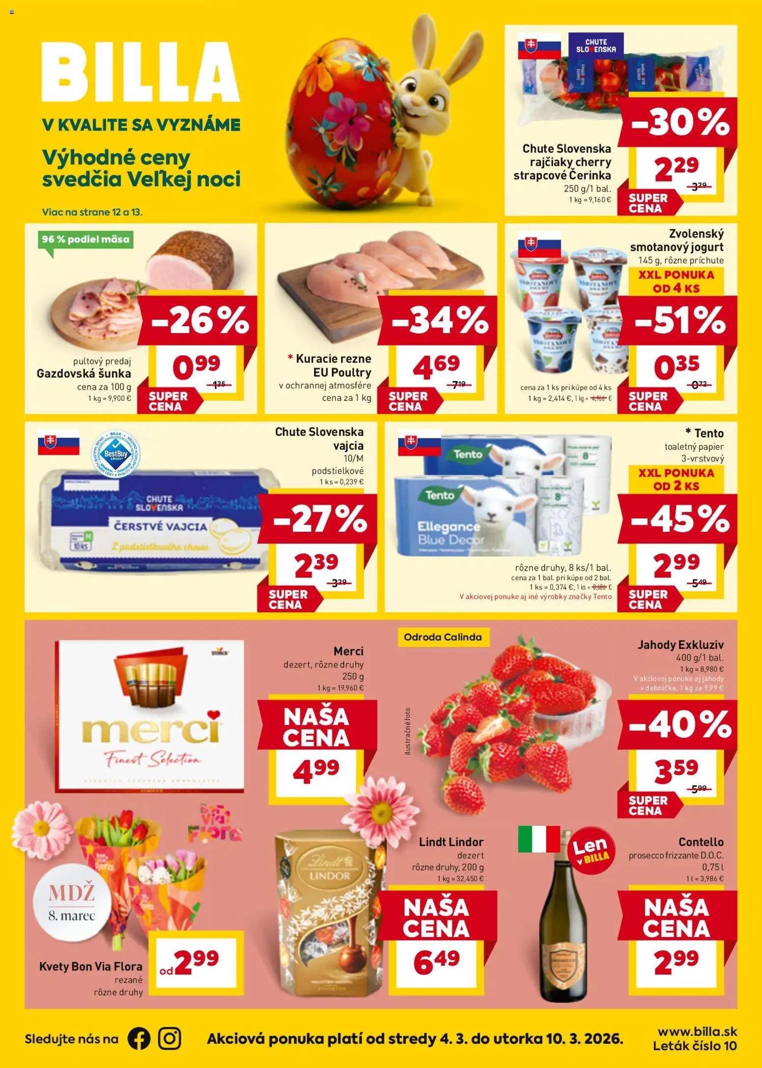 Billa leták - strana 1- platný od 04.03.2026