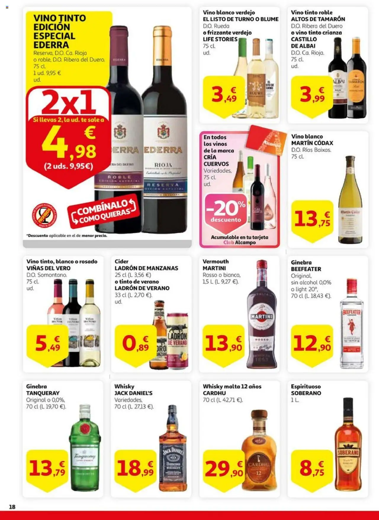 Alcampo - HG catalan  - Página de 18 - Válido desde 15/07/2025