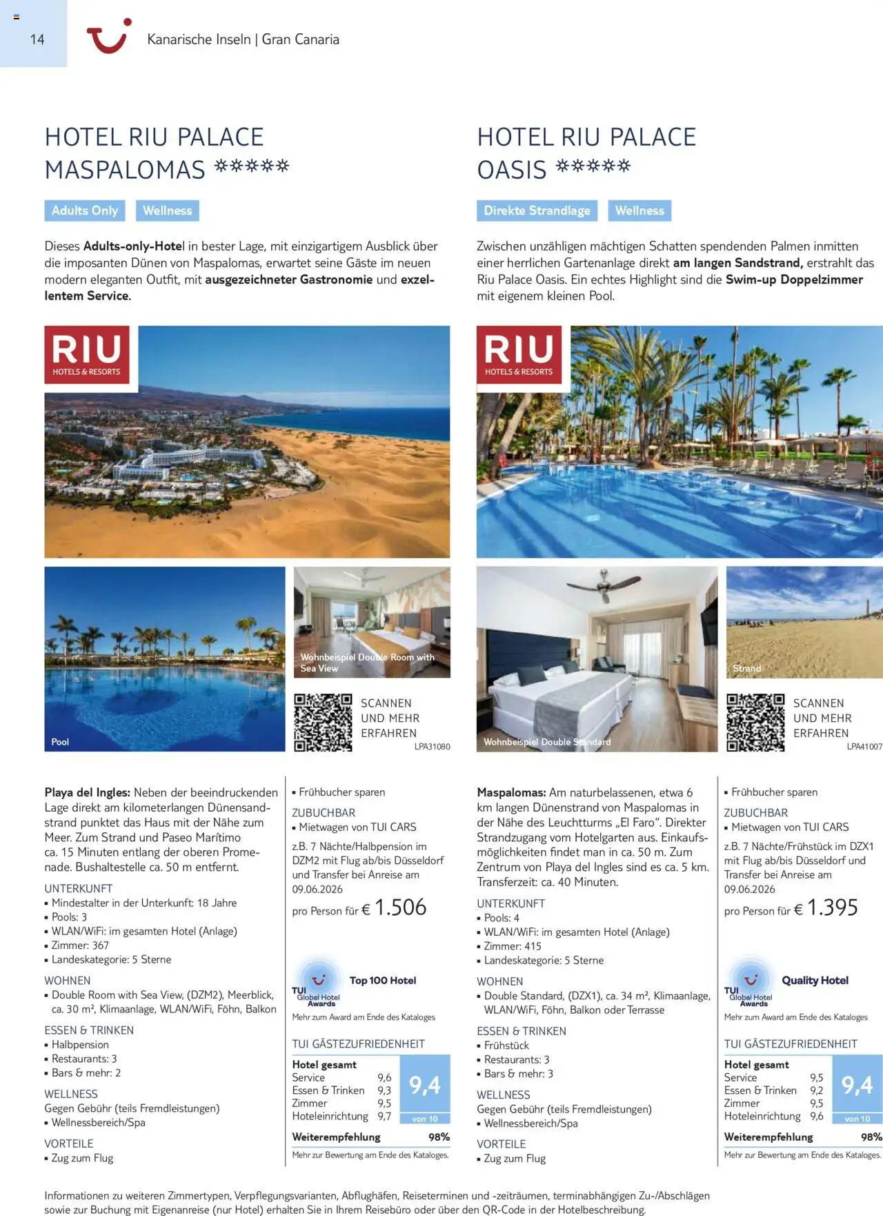 TUI Prospekt Kanaren, Kapverden & Senegal 2025/26	  - Seite 14 - gültig ab 01.11.2025
