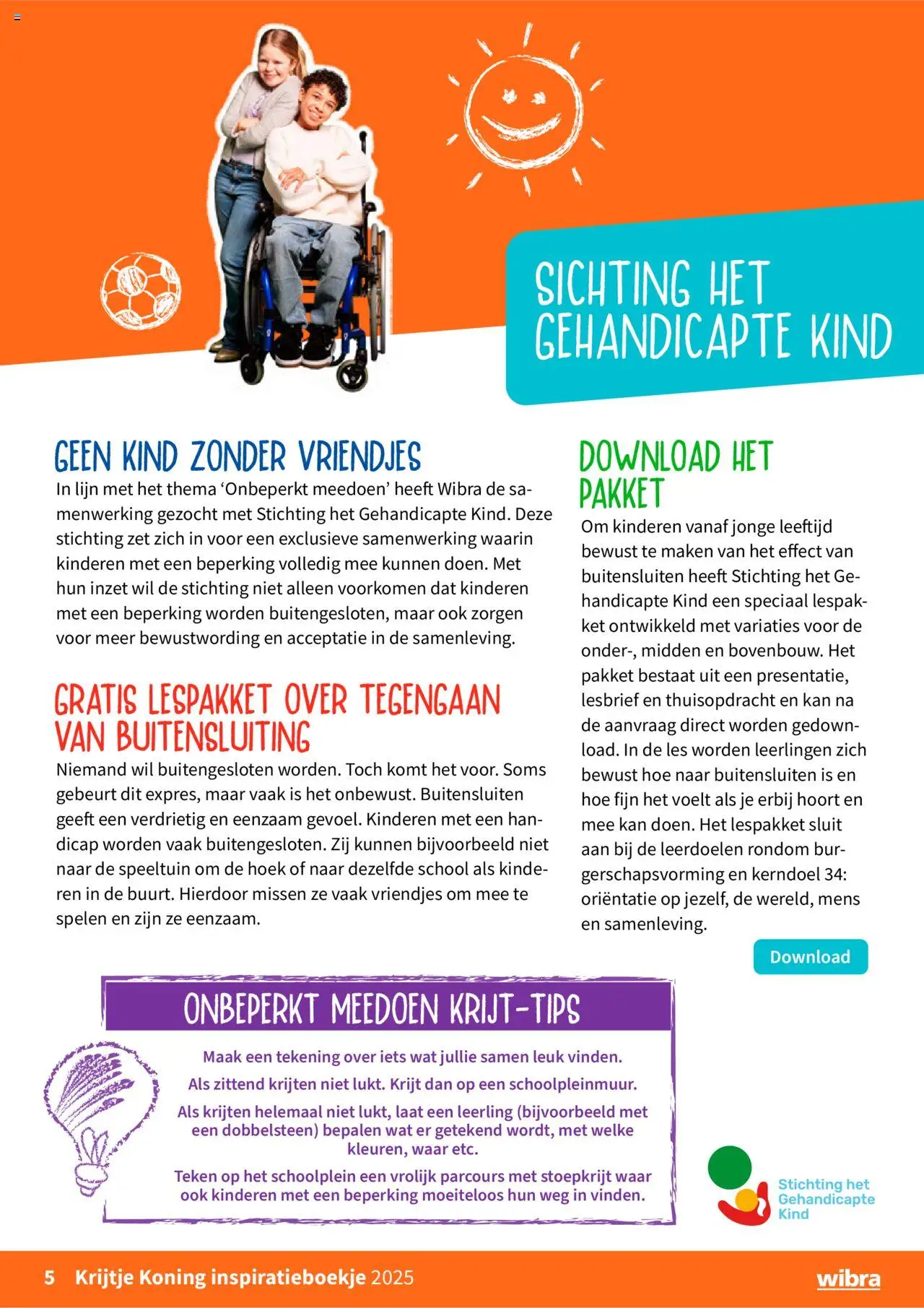Wibra - Krijtje Koning inspiratieboekje - pagina 5- geldig vanaf 10-03-2025