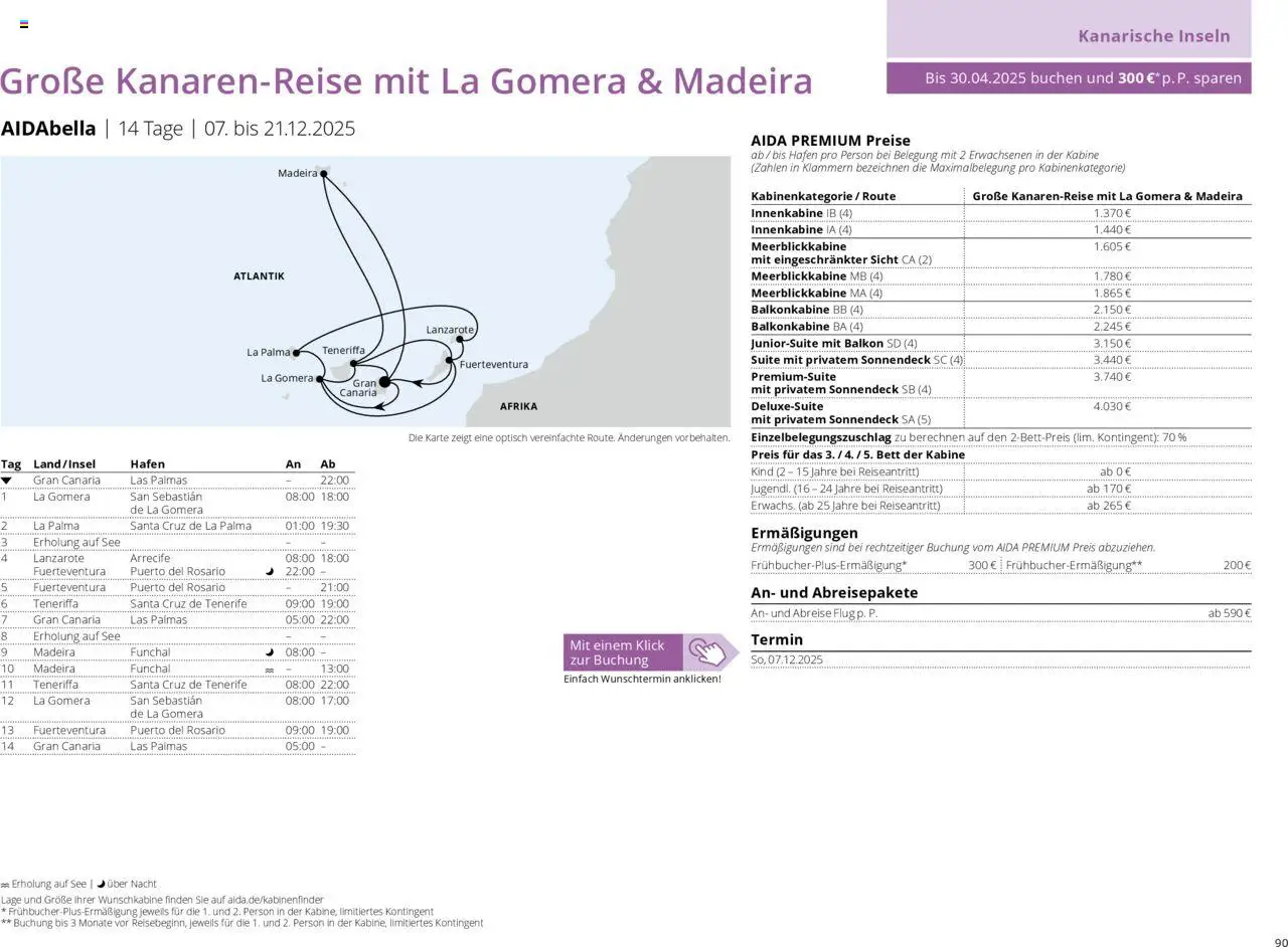 Aida Prospekt Winter 2025/26 - Seite 90 - gültig ab 01.10.2025