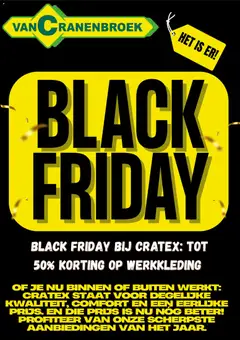 Van Cranenbroek - Black Friday geldig vanaf 28/11/2025