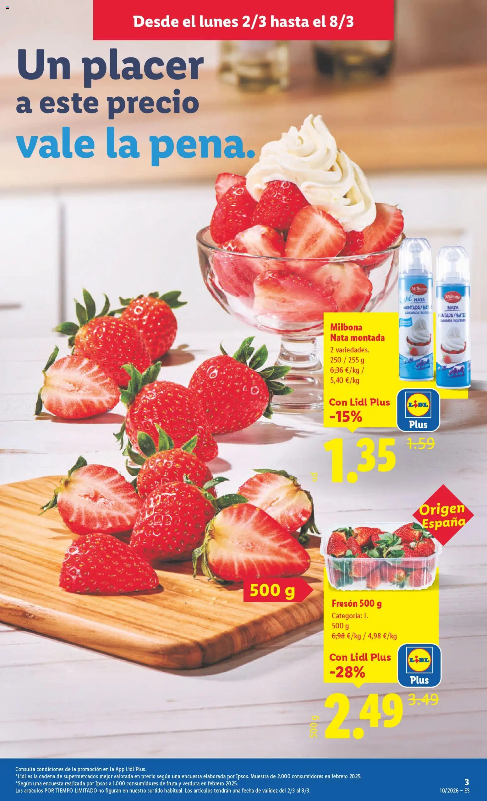 Lidl folleto - Página de 3 - Válido desde 02/03/2026