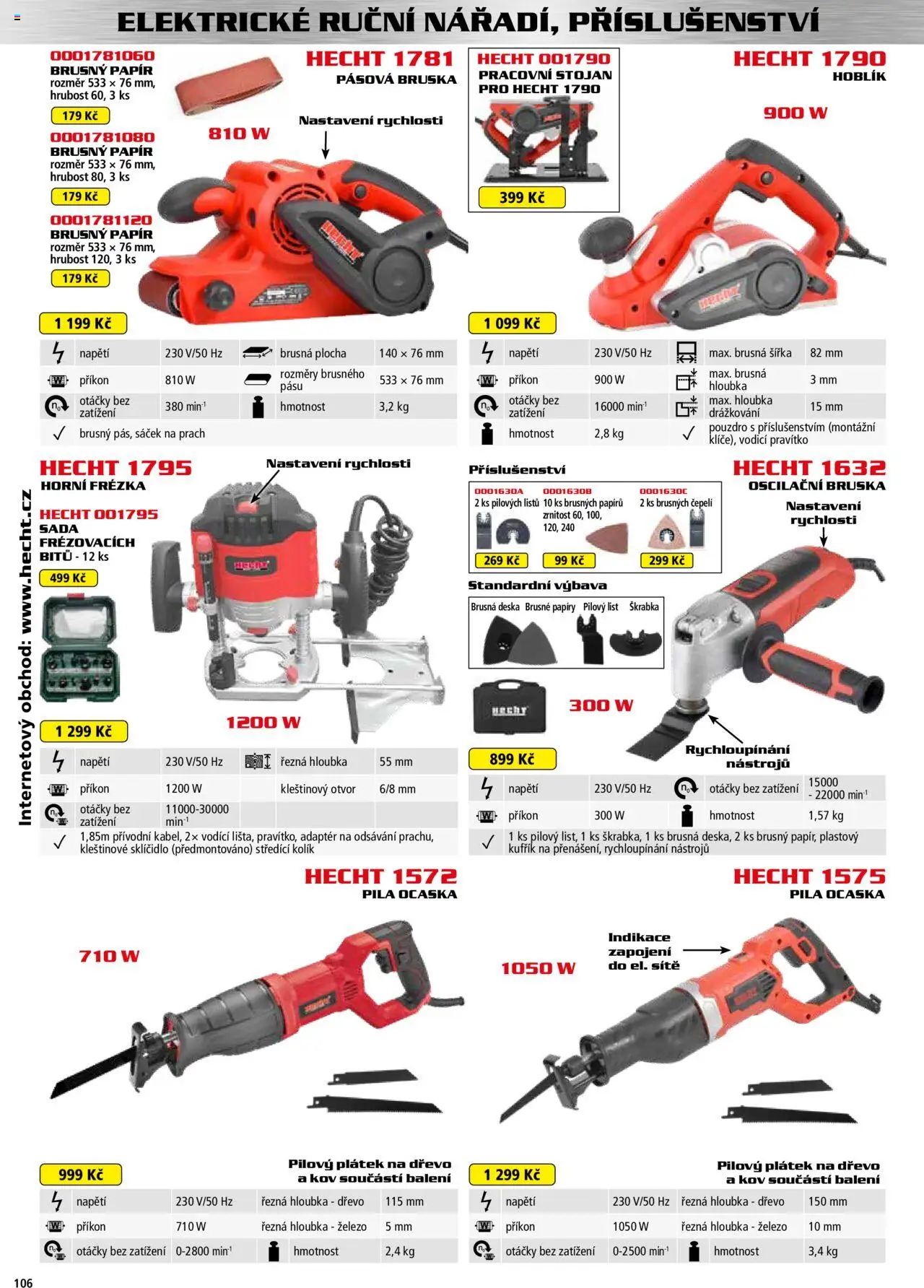 Hecht katalog - Jaro-léto 2025 - strana 106- platný od 22.04.2025