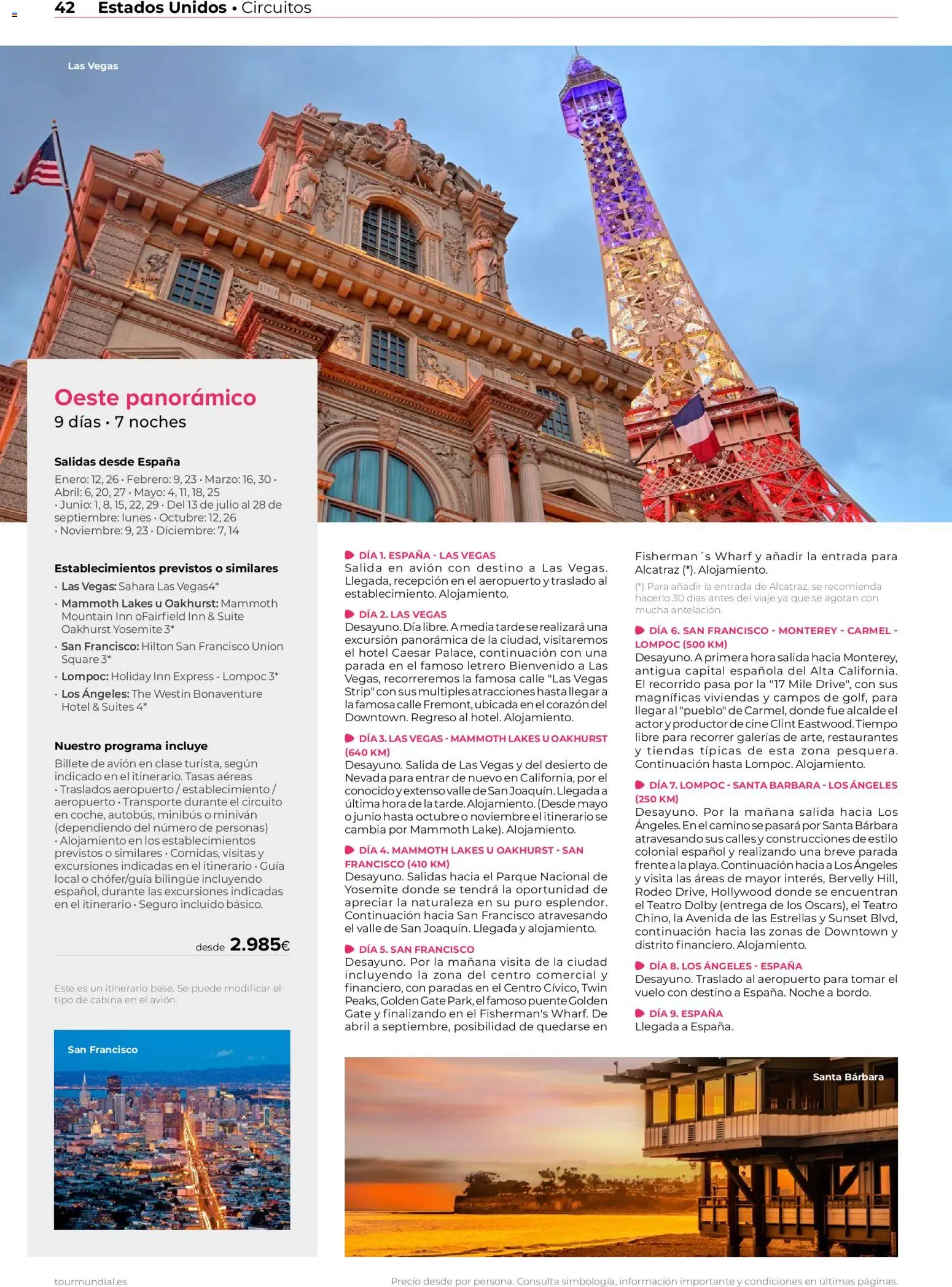 Viajes El Corte Inglés Norteamérica y Caribe - Página de 42 - Válido desde 01/01/2026