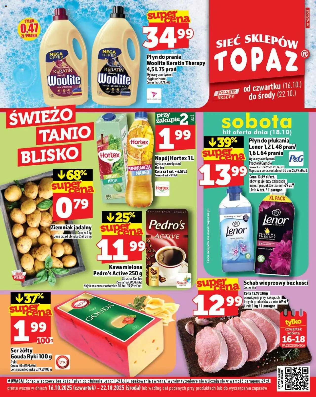 Topaz Gazetka - strona 1- ważny od 16.10.2025