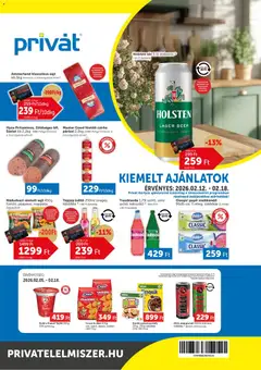 Előnézet PRIVÁT Akciós újság érvényes 2026.02.12.-tól