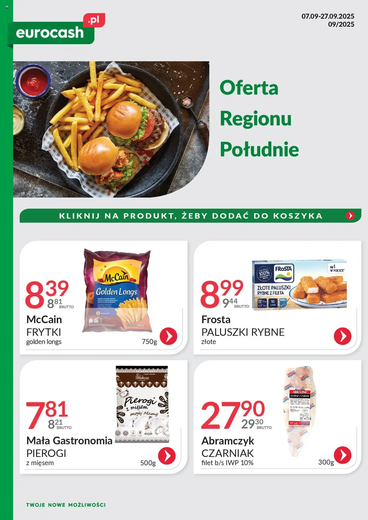 Eurocash Gazetka - Oferta Południe - strona 1- ważny od 07.09.2025