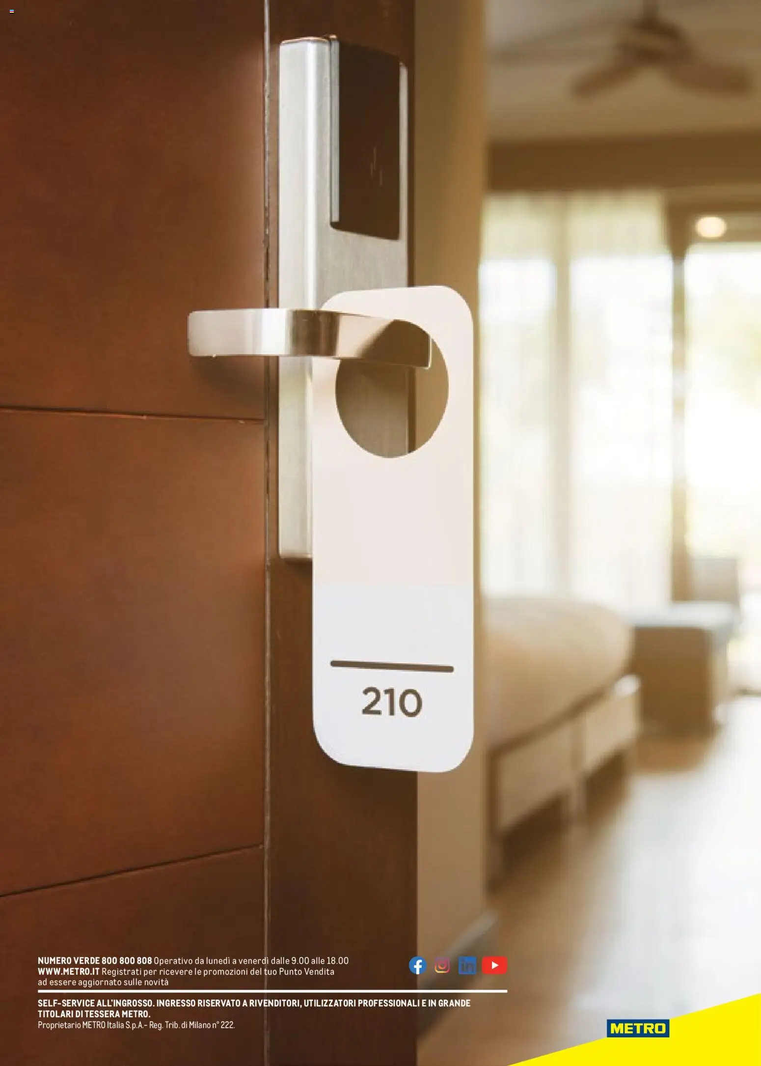 Metro Hotel catalogo - pagina 114 - valido dal 17/10/2025