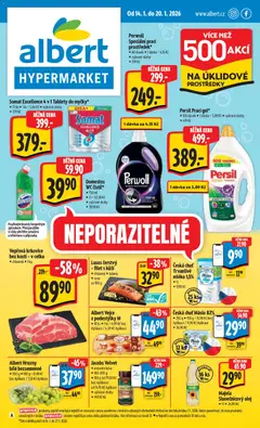 Náhled Albert leták - Hypermarket platný od 14.01.2026