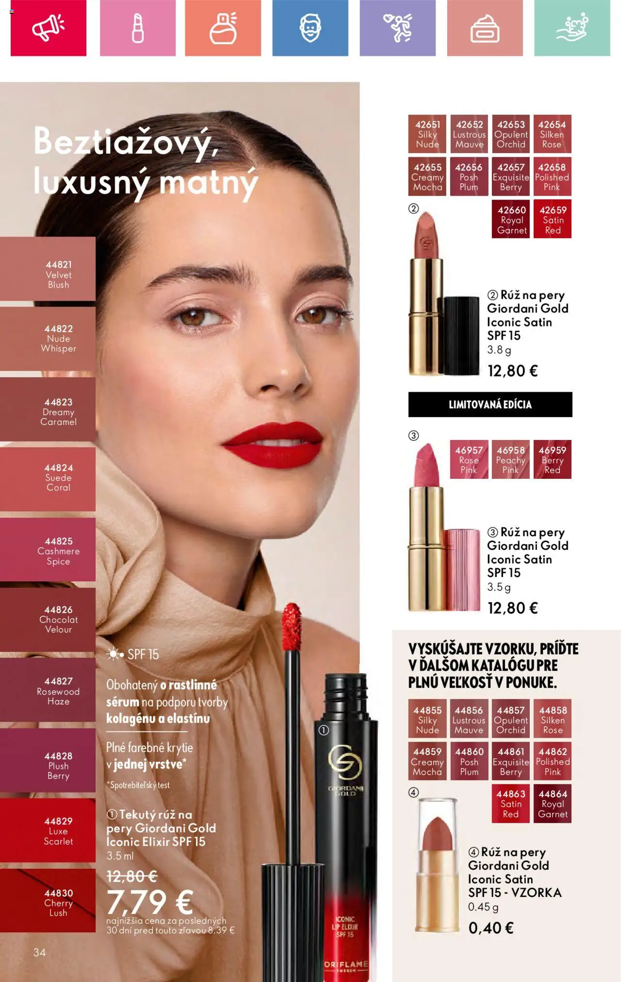 Katalóg Oriflame 10 2025 - strana 34- platný od 06.07.2025
