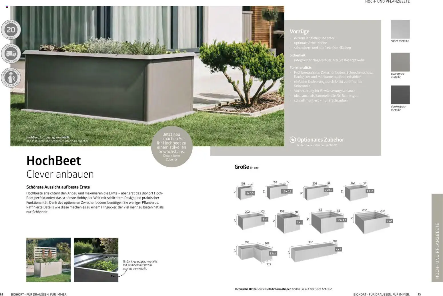 Dehner  Biohort – Metall für Garten & Terrasse - page 47- valid from 05.01.2026
