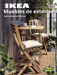 Vista previa del folleto Catálogo IKEA Muebles de exterior válido desde 10/12/2025