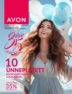 Előnézet AVON katalógus - Nyári katalógus érvényes 2025.08.01.-tól