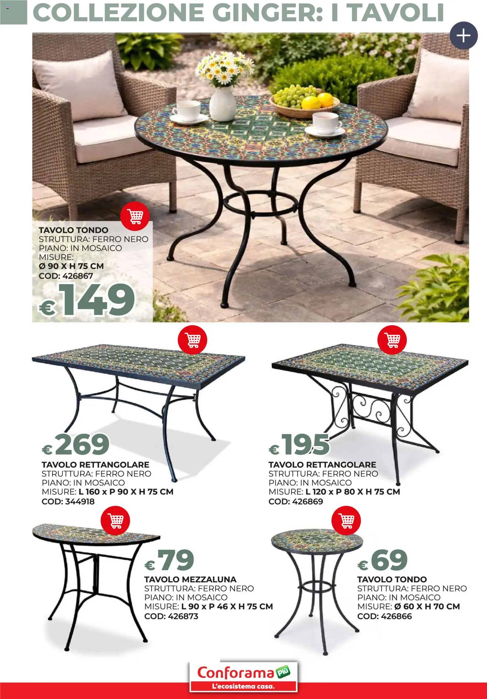 Conforama volantino Giardino - pagina 34 - valido dal 19/03/2026