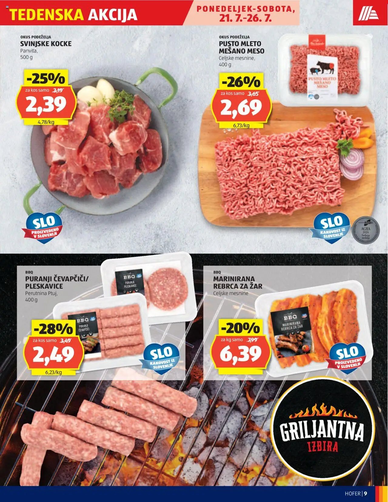 Katalog Hofer Sl - stranica 9- važeći od 17.07.2025