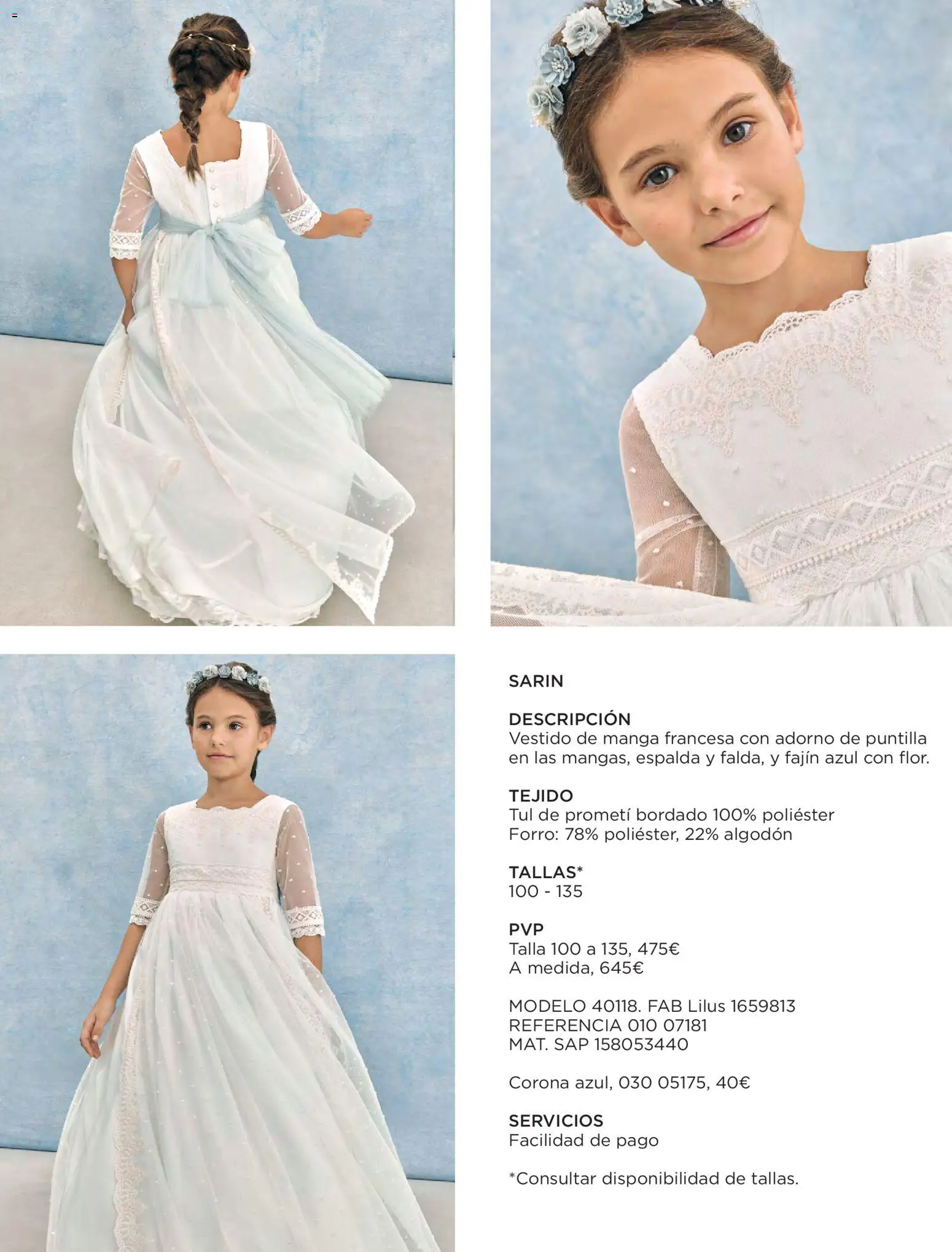 El Corte Inglés Comuniones 2026 - Página de 16 - Válido desde 19/11/2025