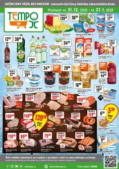 Náhled Tempo leták - JO platný od 31.12.2025