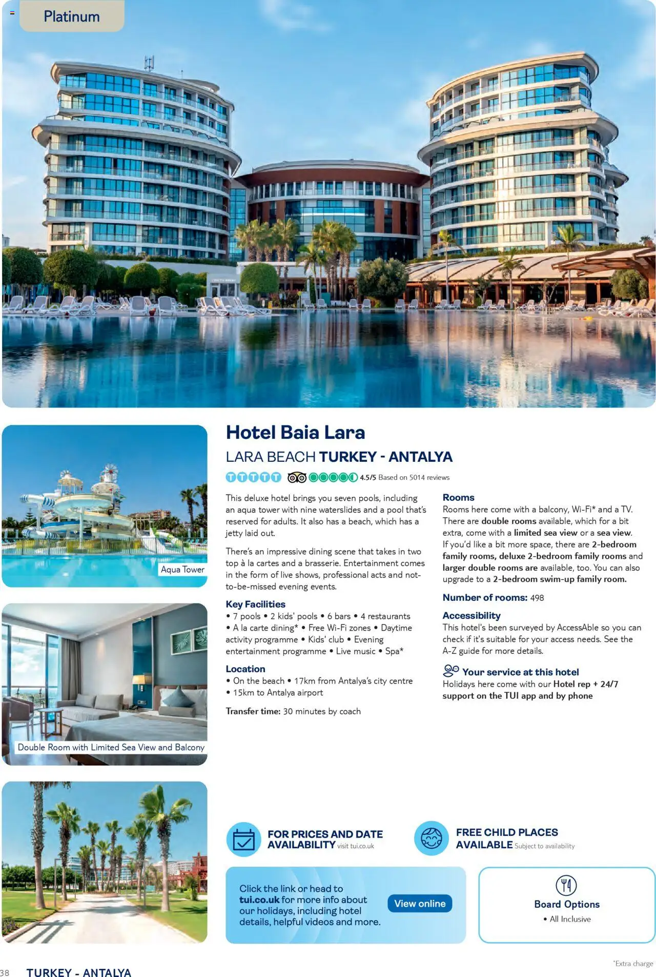 TUI - Turkey & Bulgaria - page 38- valid from 01/05/2025