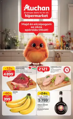 Előnézet Auchan Akciós újság érvényes 2025.10.16.-tól