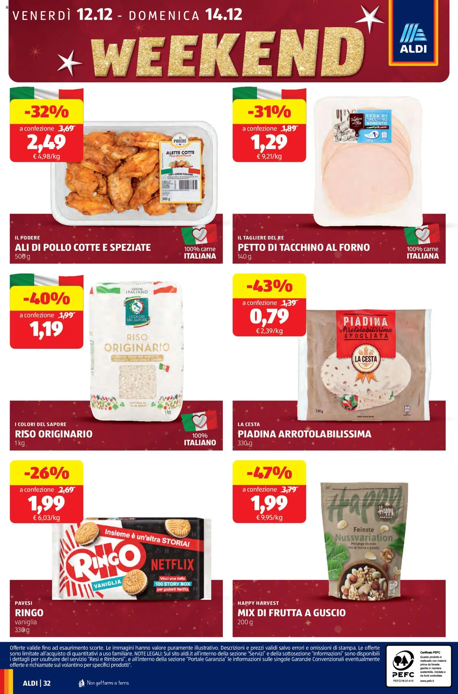 Volantino Aldi	 - pagina 32 - valido dal 08/12/2025